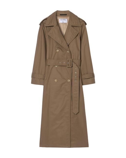 Filippa K Natural Cotton Trench Coat
