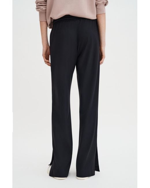 Filippa K Black Functional Jersey Trousers