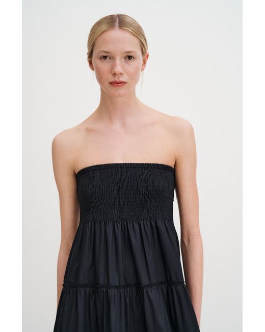 Filippa K Black Voile Smock Skirt