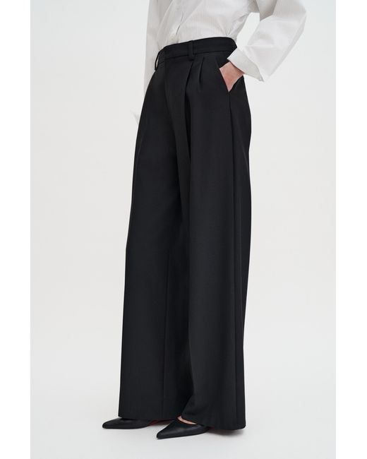Filippa K White Darcey Wool Trouser