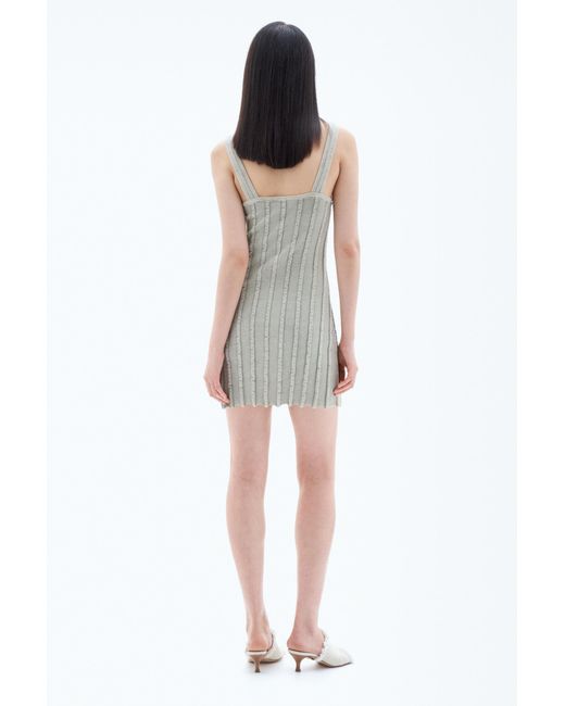 Filippa K White Knitted Strap Dress