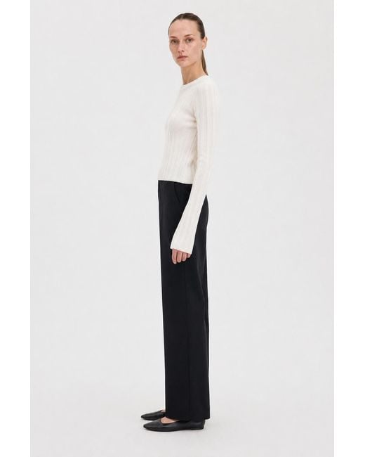 Filippa K Blue Cara Flannel Trousers