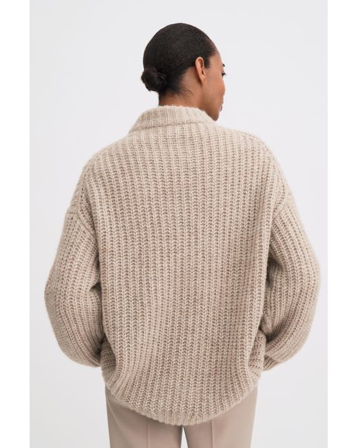 Filippa K Natural Soft Alpaca V-Neck Sweater