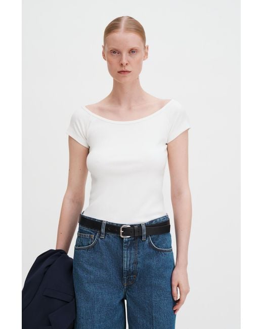 Filippa K White Ballet Tee
