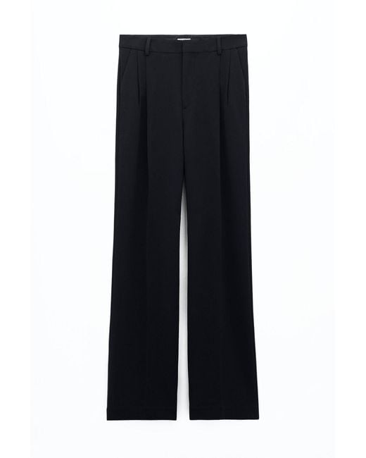 Filippa K Black Pleated Trousers
