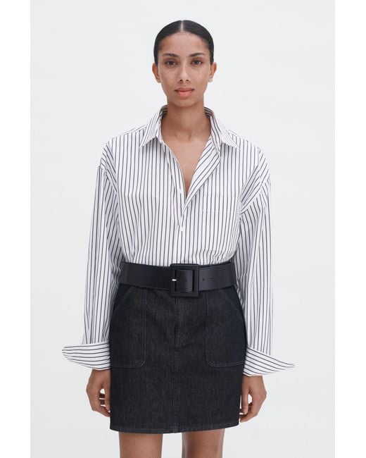 Filippa K Black Patch Pocket Mini Skirt