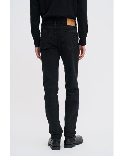 Filippa K Blue Slim Straight Jeans for men