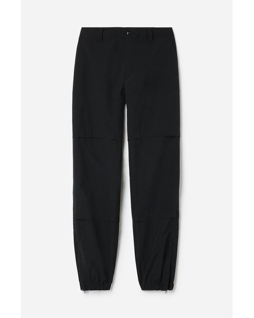Filippa K Black Nico Track Trousers for men