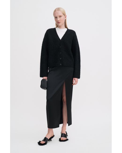 Filippa K Black Fluffy Cardigan