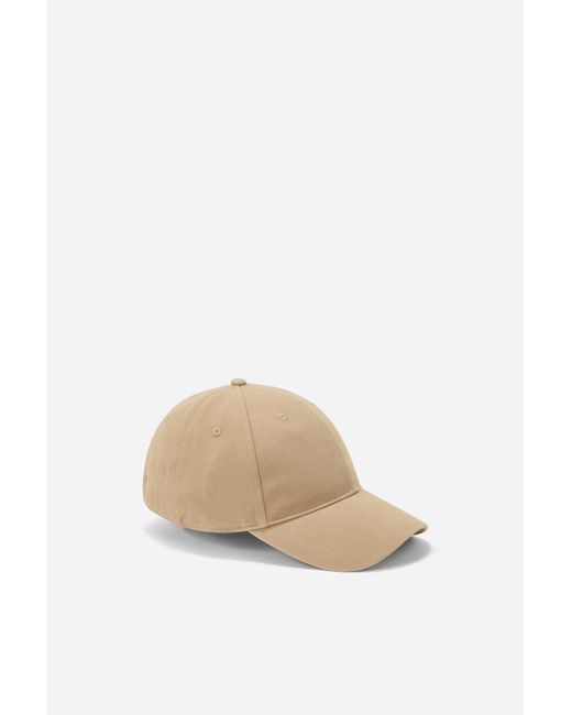 Filippa K White Cotton Canvas Cap