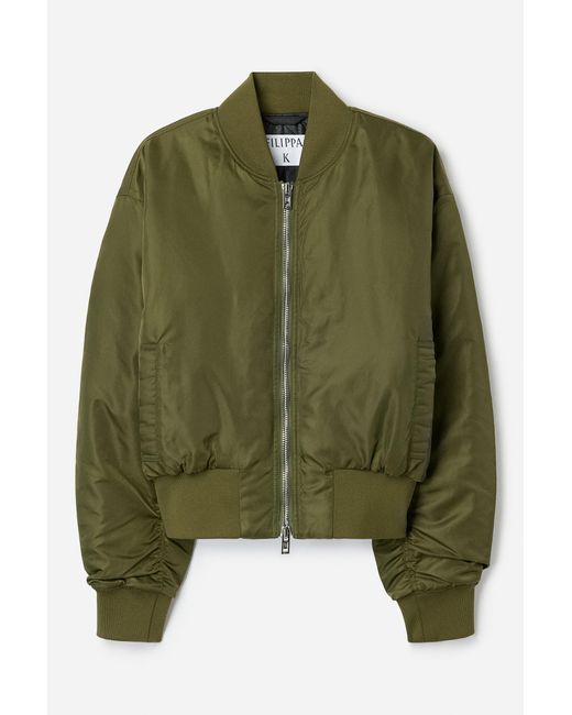 Filippa K Blue Nylon Zip Jacket