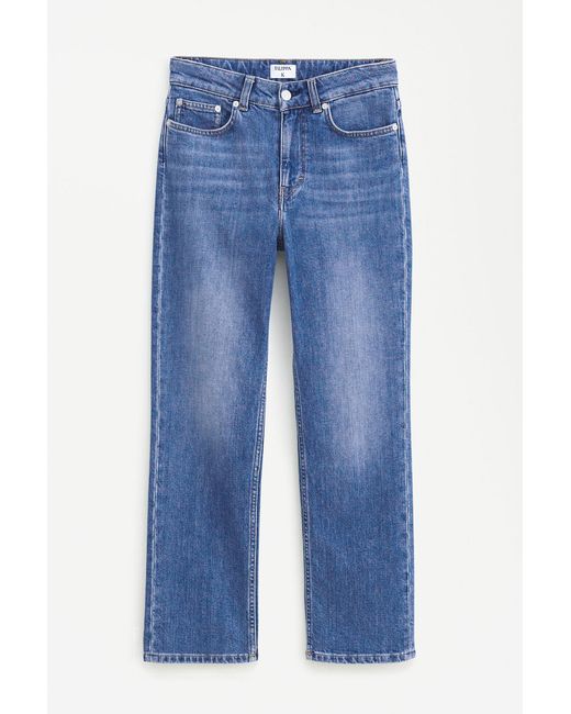 Filippa K Blue Stella Jeans Cropped