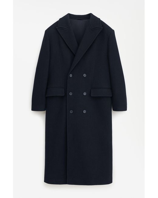 Filippa K Blue Damian Wool Coat for men