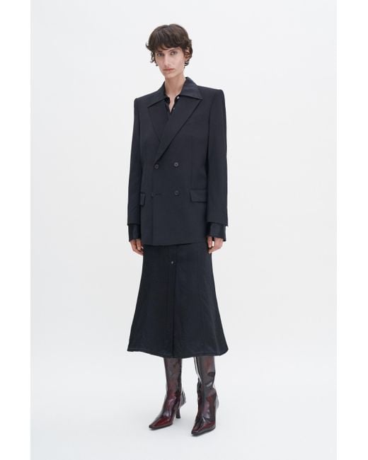 Filippa K Black Double Breasted Blazer