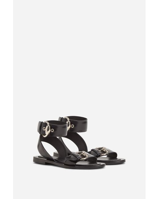 Filippa K White Buckle Sandal