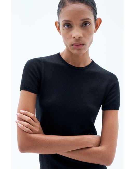 Filippa K Blue Merino Tee