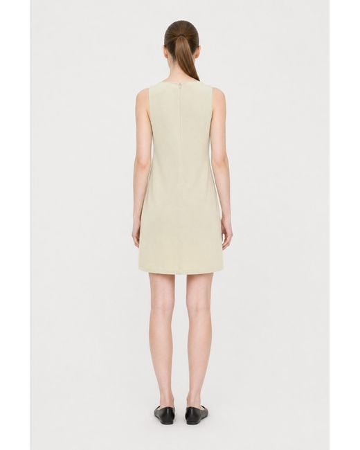 Filippa K White Re:Sourced Crepe Tank Dress