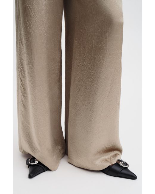 Filippa K Natural Eve Draped Trousers