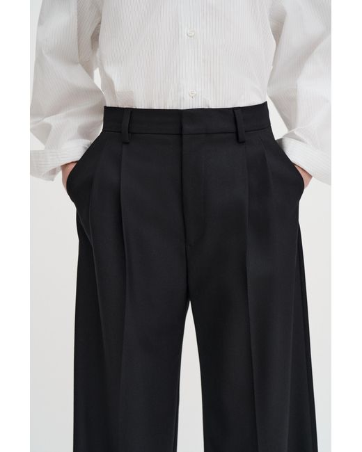Filippa K White Darcey Wool Trouser