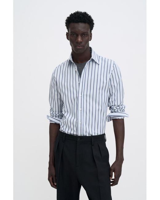 Filippa K White Classic Tailored Shirt for men