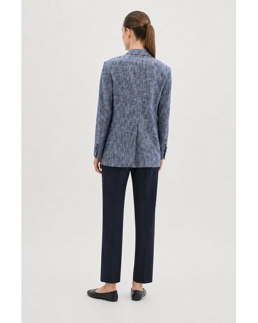 Filippa K Blue Davina Textured Blazer