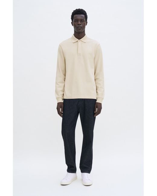 Filippa K Natural Heavy Cotton Rugby Shirt for men