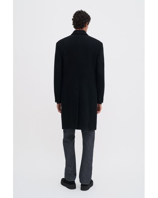Filippa K Black Patrick Overcoat for men