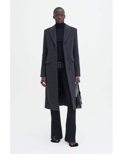 Filippa K Blue 93 Slim Wool Coat