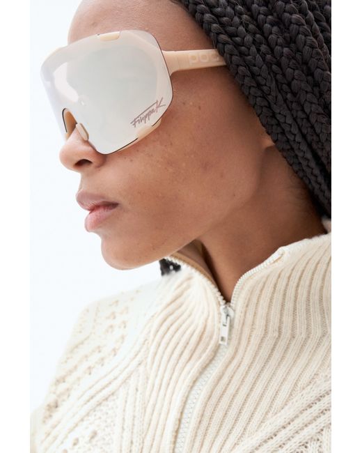 Filippa K White Ski Sunglasses