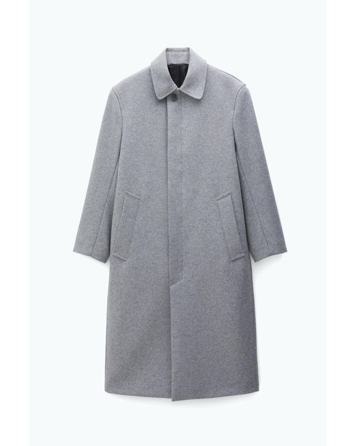 Filippa K Gray Wool Car Coat