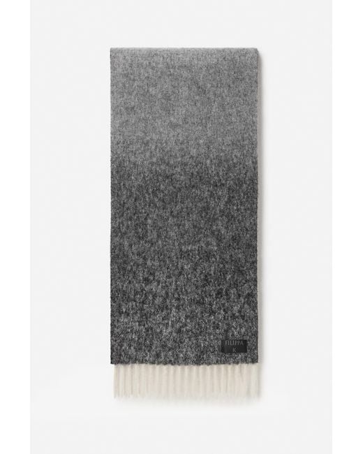 Filippa K Gray Degradé Alpaca Mohair Scarf