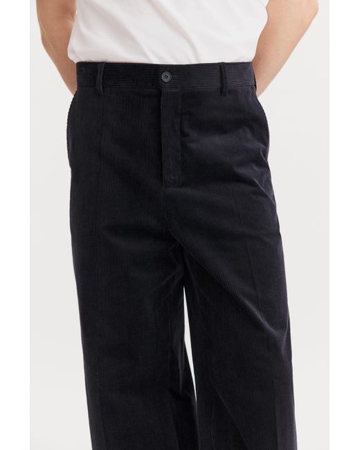Filippa K Blue Hector Corduroy Trousers for men