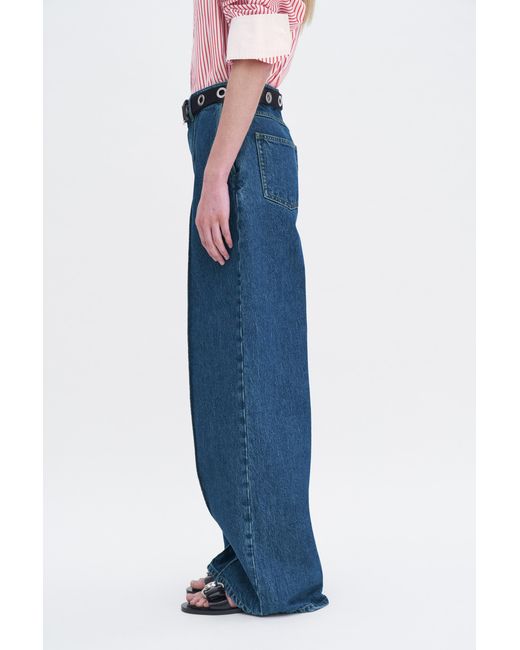Filippa K Blue Wide Leg Jeans
