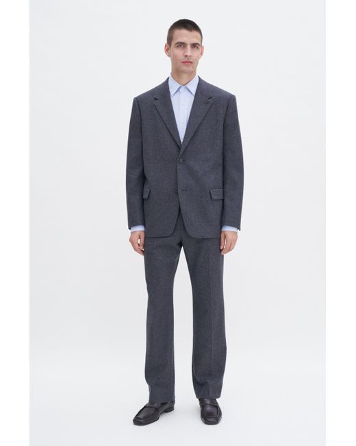 Filippa K Blue Brushed Wool Blazer for men