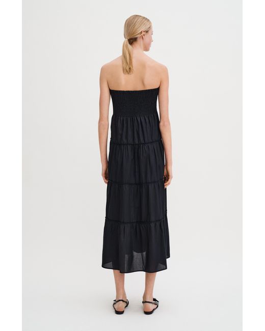 Filippa K Black Voile Smock Skirt