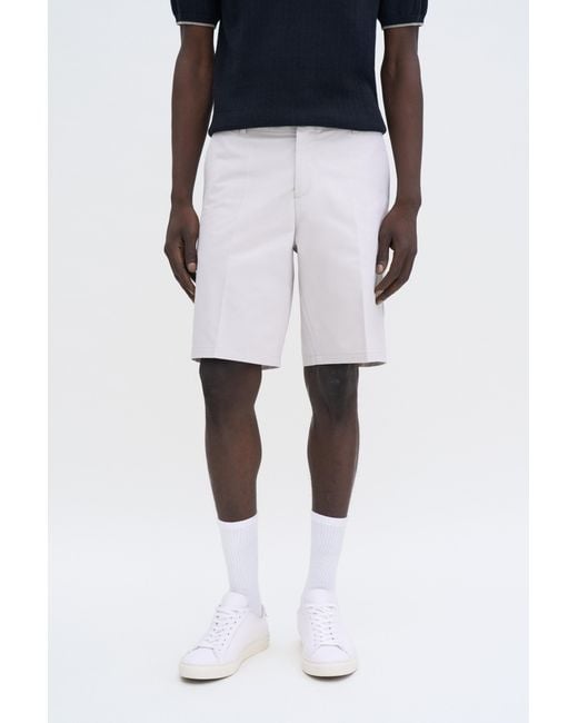 Filippa K Blue Cotton Tailored Shorts for men