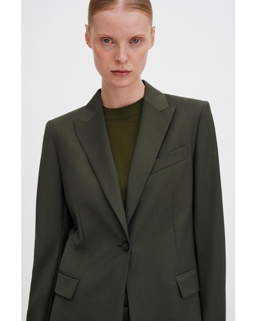 Filippa K Green Sasha Cool Wool Blazer