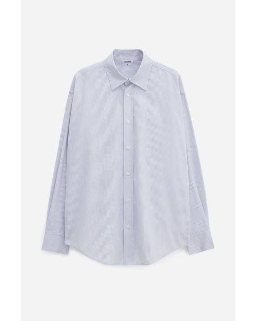 Filippa K White Cotton Stripe Shirt