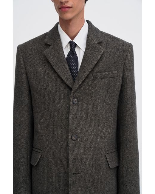 Filippa K Blue William Twill Coat for men