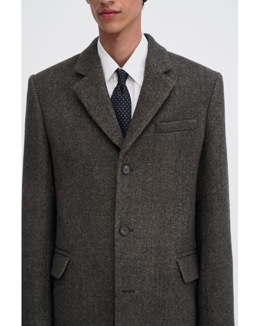 Filippa K Blue William Twill Coat for men