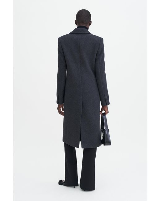 Filippa K Blue 93 Slim Wool Coat