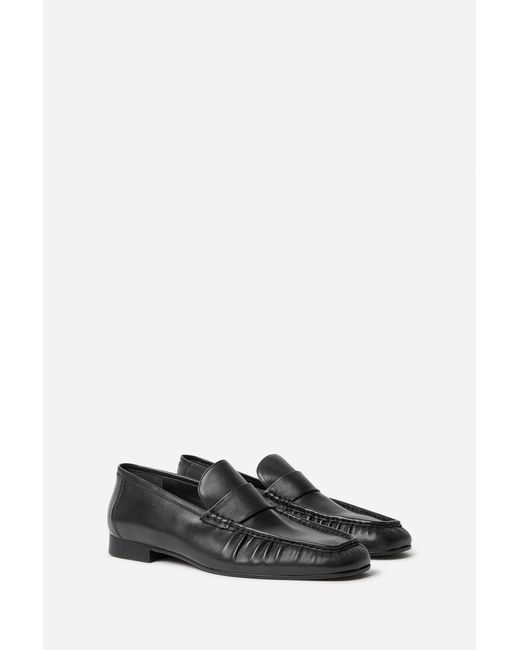 Filippa K Black Soft Nappa Loafers for men