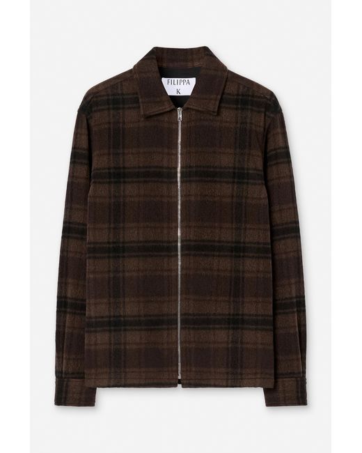 Filippa K Multicolor Check Wool Liner Jacket for men