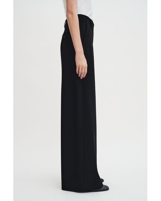Filippa K White Harlow Drapey Trousers
