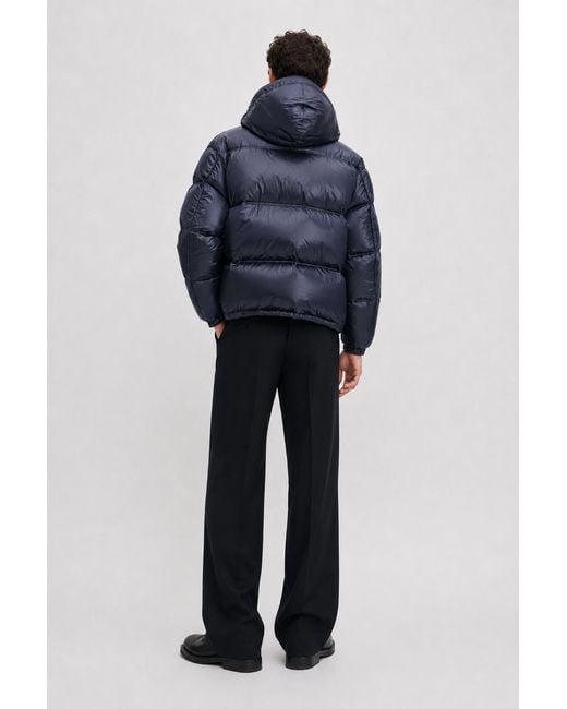 Filippa K Blue Puffer Down Jacket for men