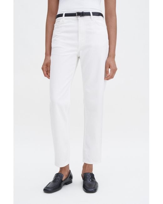 Filippa K White Tapered Jeans