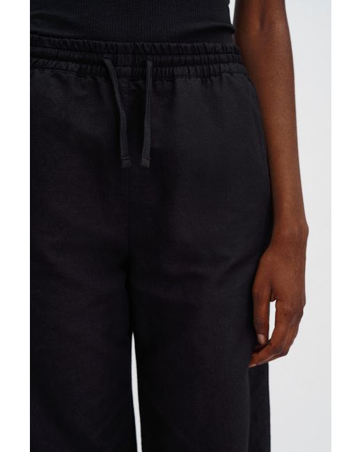 Filippa K Black Gillian Linen Trousers