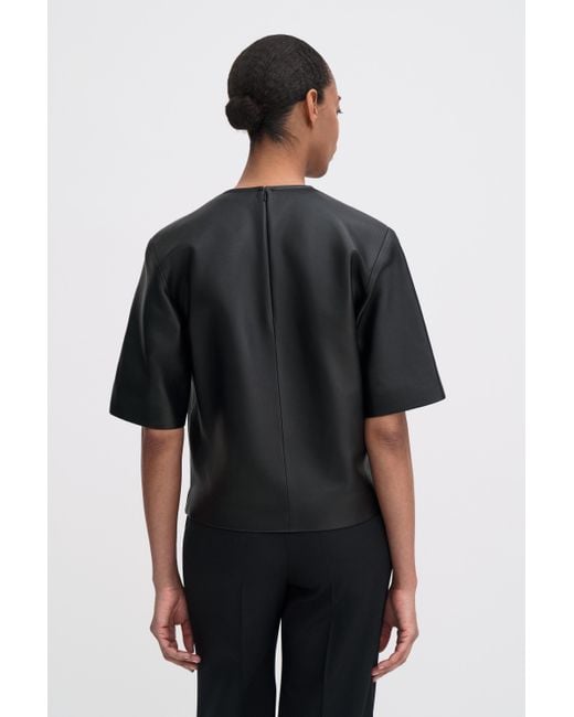 Filippa K Black Leather Tee