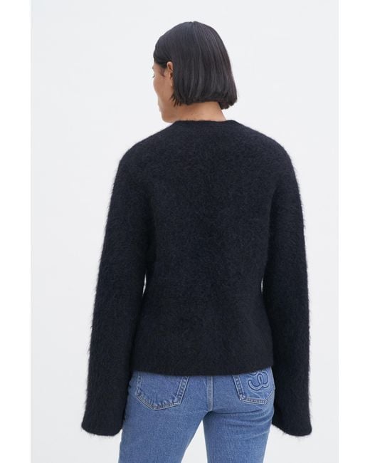 Filippa K Blue Fluffy Cardigan