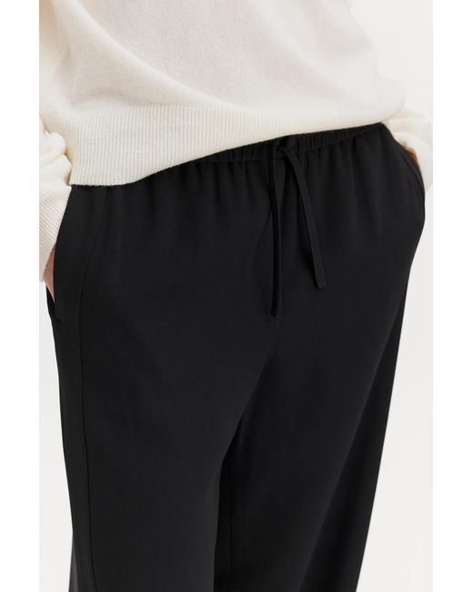 Filippa K White Teo Drapey Trousers